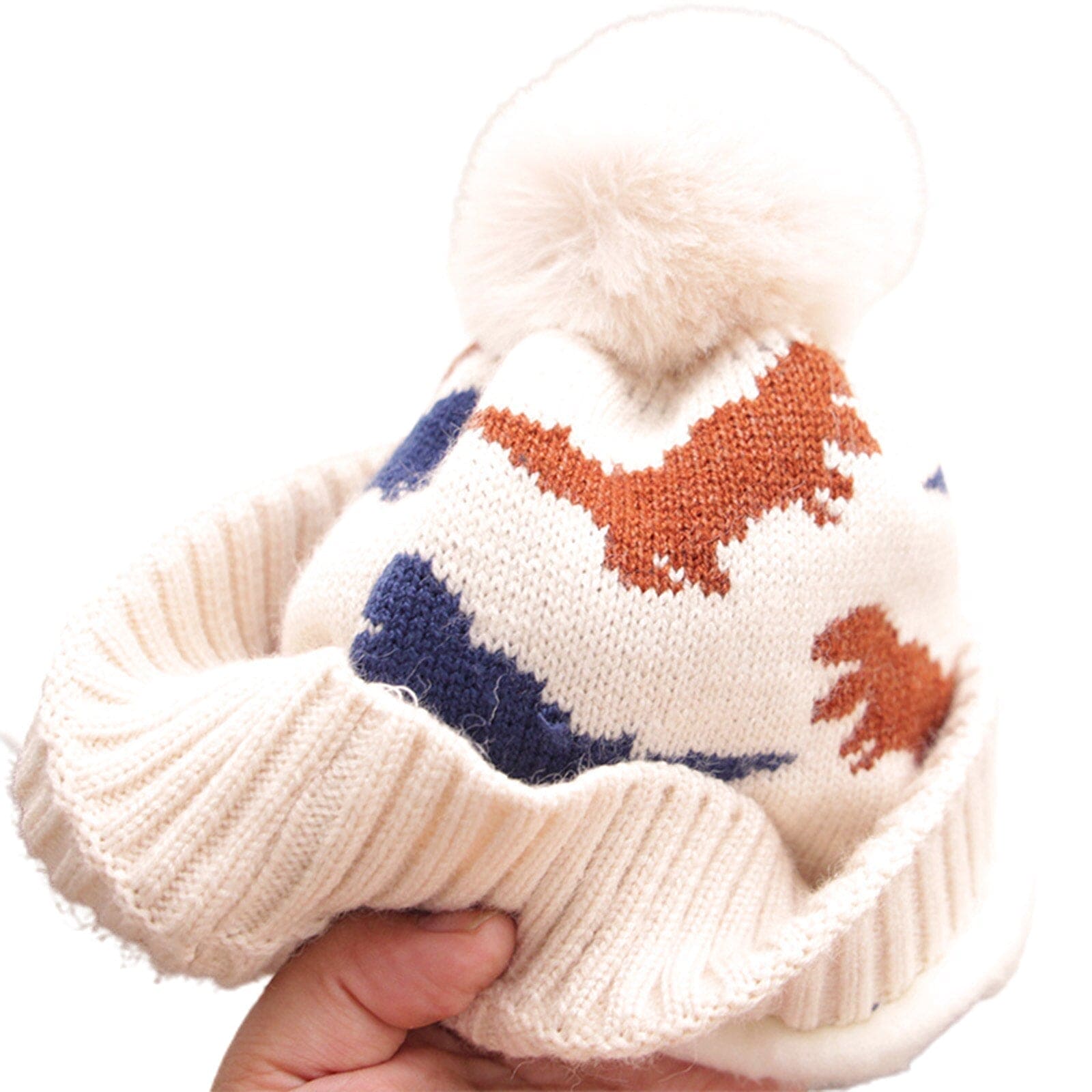 Cozy Adventures Await: Kids Warm Woolen Hat for Winter Fun! - The Little Big Store