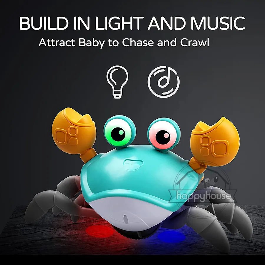 Crawl & Play: Crawling Crab Baby Toys for Oceanic Adventures - The Little Big Store