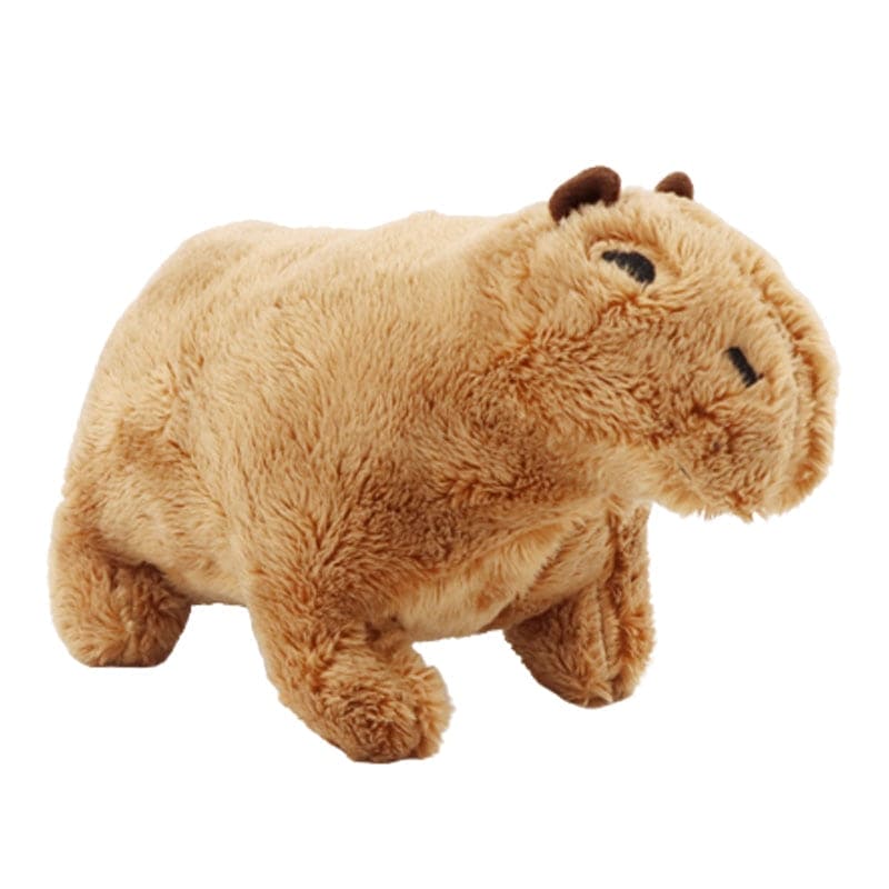 Cuddle Up with our Fluffy Capybara Plush Toy - The Little Big Store