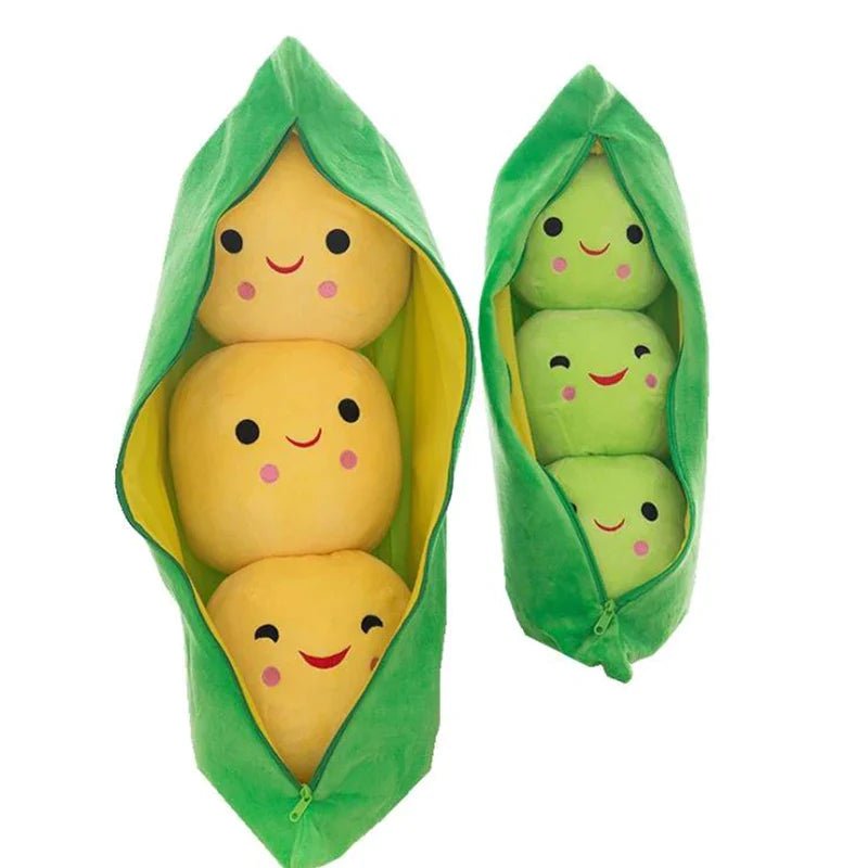 Cute children's baby plush peas filled plant doll toy children - The Little Big Store