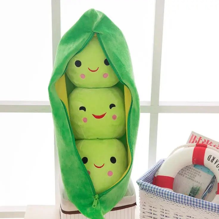 Cute children's baby plush peas filled plant doll toy children - The Little Big Store