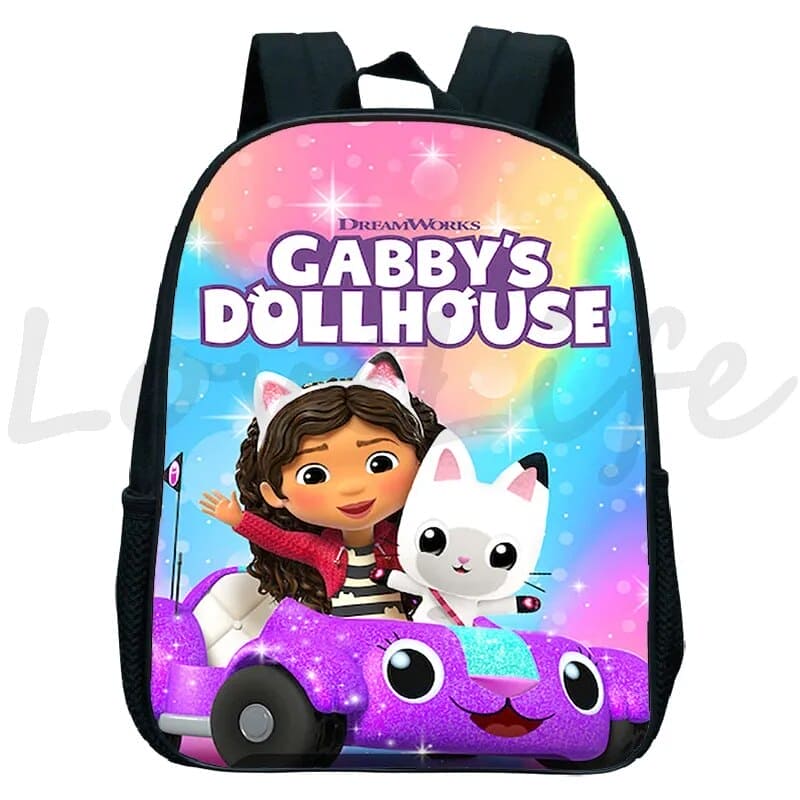 Cute Gabby's Dollhouse Backpack: Where Fun Meets Functionality for Kids! - The Little Big Store