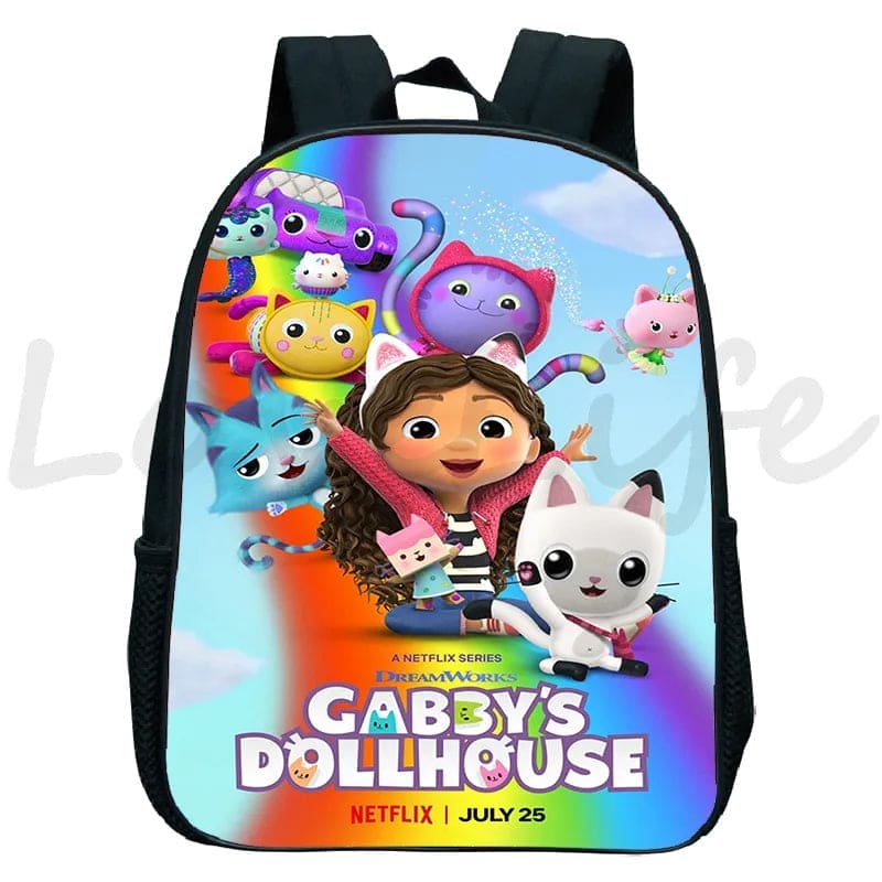 Cute Gabby's Dollhouse Backpack: Where Fun Meets Functionality for Kids! - The Little Big Store