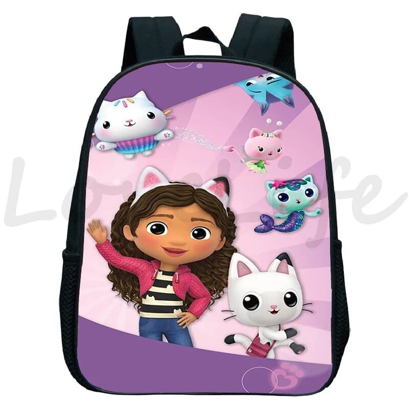 Cute Gabby's Dollhouse Backpack: Where Fun Meets Functionality for Kids! - The Little Big Store