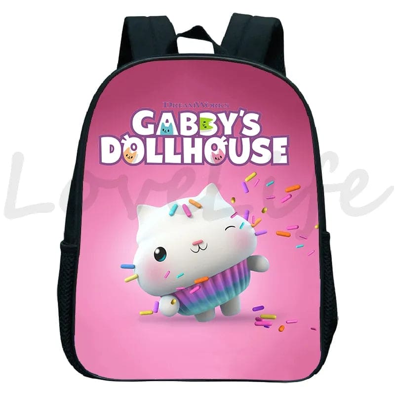 Cute Gabby's Dollhouse Backpack: Where Fun Meets Functionality for Kids! - The Little Big Store