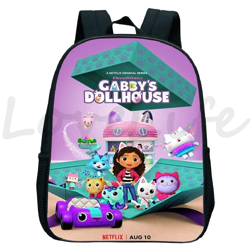 Cute Gabby's Dollhouse Backpack: Where Fun Meets Functionality for Kids! - The Little Big Store