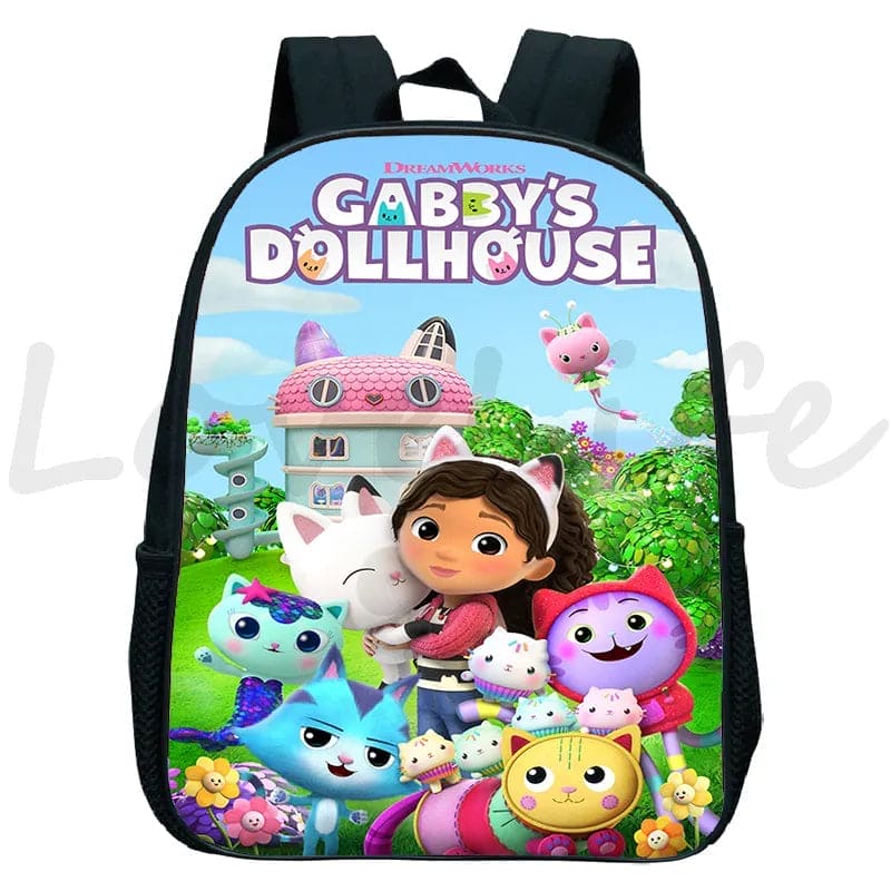 Cute Gabby's Dollhouse Backpack: Where Fun Meets Functionality for Kids! - The Little Big Store