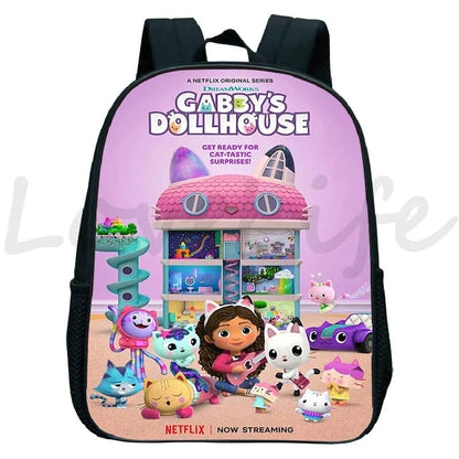 Cute Gabby's Dollhouse Backpack: Where Fun Meets Functionality for Kids! - The Little Big Store