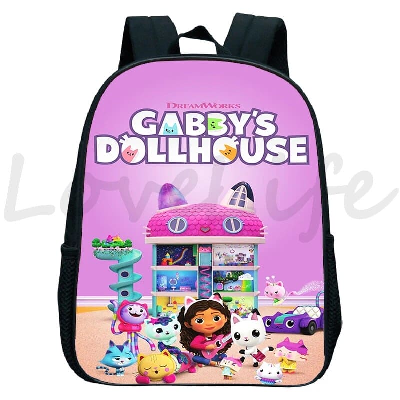 Cute Gabby's Dollhouse Backpack: Where Fun Meets Functionality for Kids! - The Little Big Store