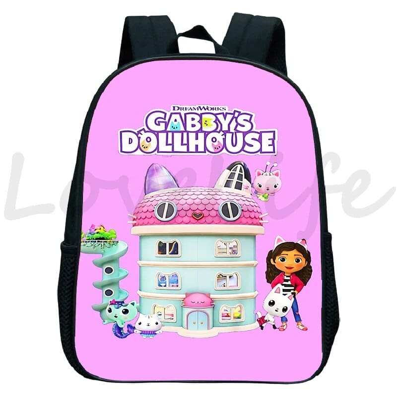 Cute Gabby's Dollhouse Backpack: Where Fun Meets Functionality for Kids! - The Little Big Store