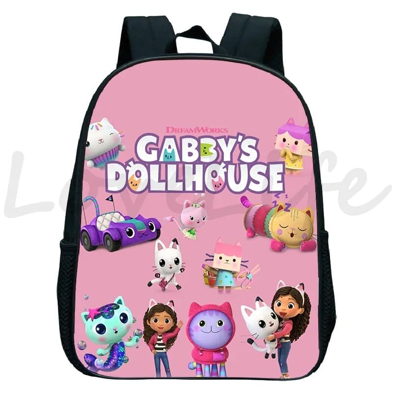 Cute Gabby's Dollhouse Backpack: Where Fun Meets Functionality for Kids! - The Little Big Store