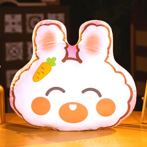 Cutie Bunny Pillow Doll: Hug, Cuddle, and Smile Away! - The Little Big Store