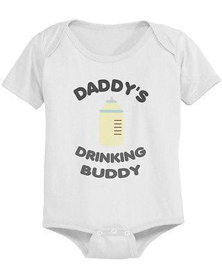 Daddy's Drinking Buddy Cute Baby Bodysuit - The Little Big Store