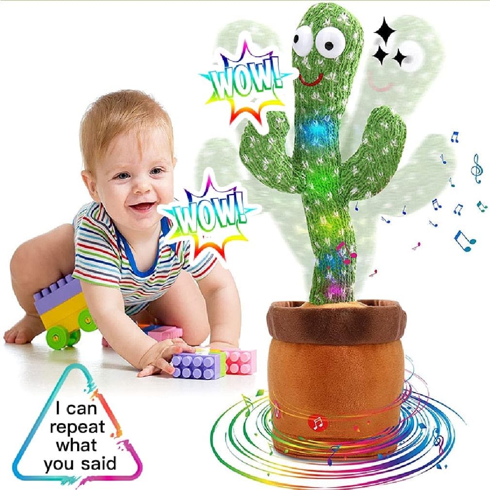 Dancing and Talikng Cactus Toy - The Little Big Store