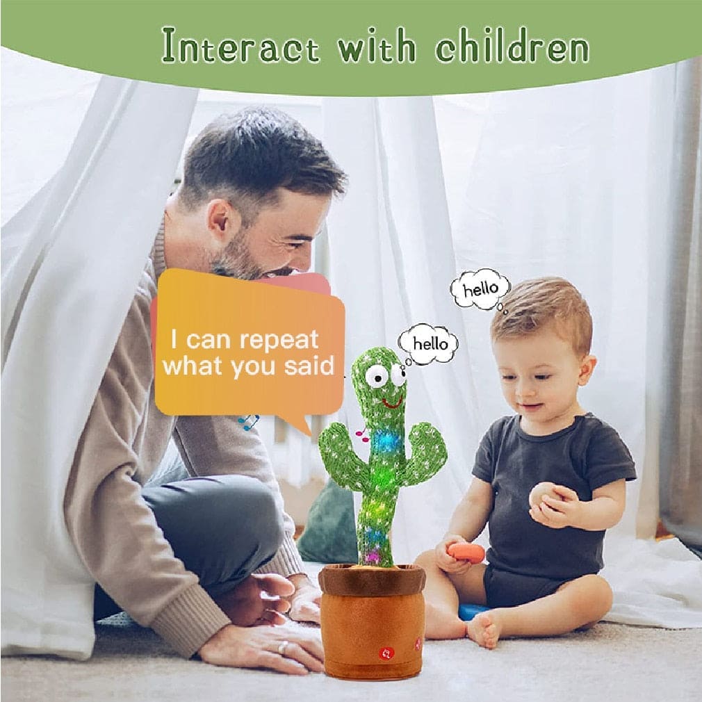 Dancing and Talikng Cactus Toy - The Little Big Store