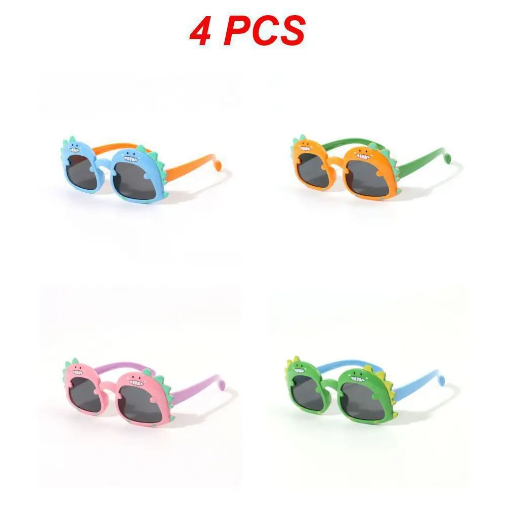 Dino Sun Squad: Cartoon Dinosaur Sunglasses - The Little Big Store