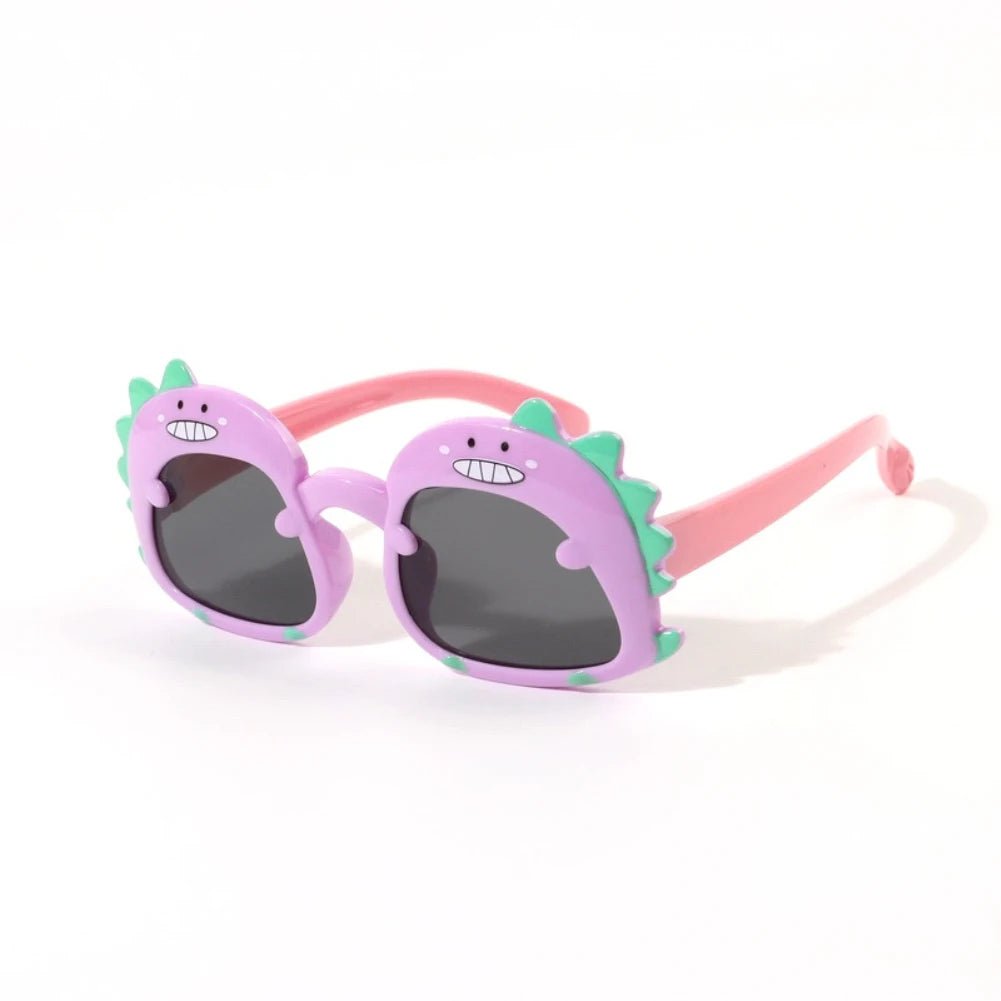 Dino Sun Squad: Cartoon Dinosaur Sunglasses - The Little Big Store