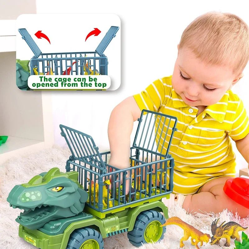 Dino Transporter: Jurassic World Truck Toy - The Little Big Store