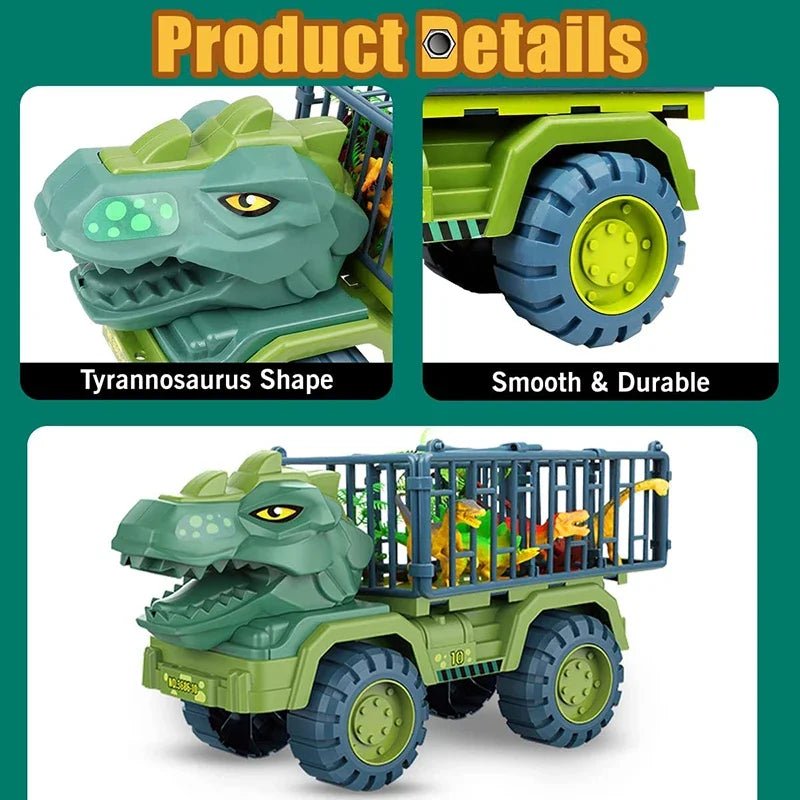 Dino Transporter: Jurassic World Truck Toy - The Little Big Store