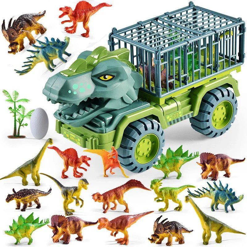 Dino Transporter: Jurassic World Truck Toy - The Little Big Store