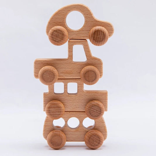 Discovering Wonder: Wooden Baby Toys for Infants' Development - The Little Big Store