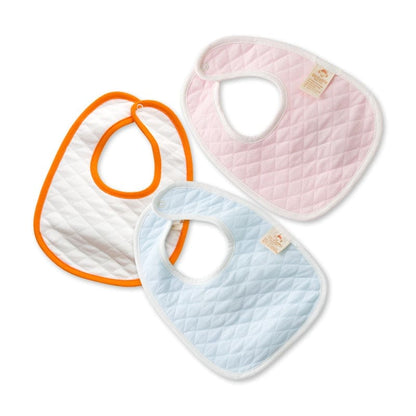 Double Cotton Comfort: Newborn Feeding Bib - The Little Big Store