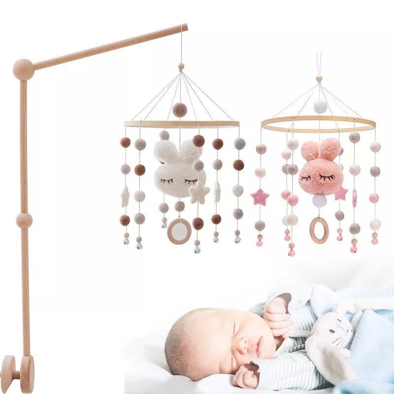 Dreamy Delights: Newborn Bed Bell Baby Rattles - The Little Big Store