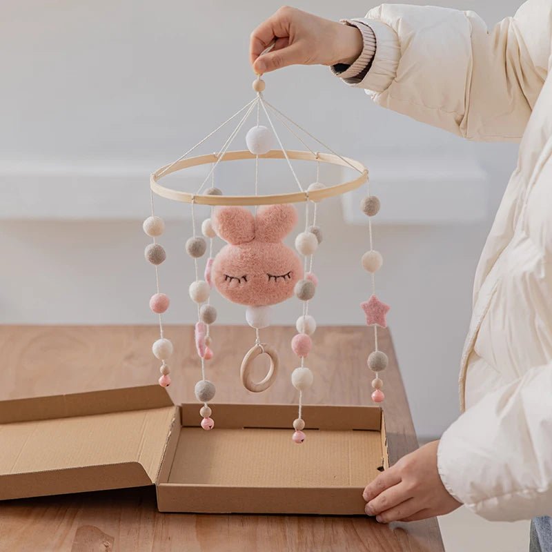 Dreamy Delights: Newborn Bed Bell Baby Rattles - The Little Big Store