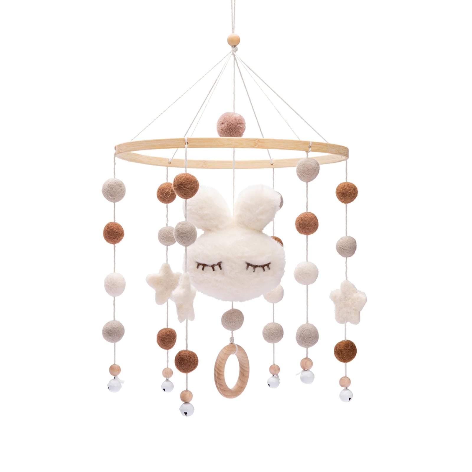 Dreamy Delights: Newborn Bed Bell Baby Rattles - The Little Big Store