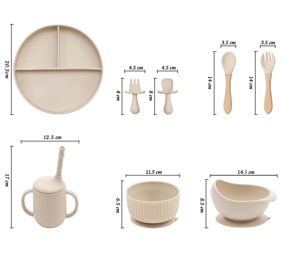 Eat & Play: Baby's Weaning Plate and Bowl Delight - The Little Big Store