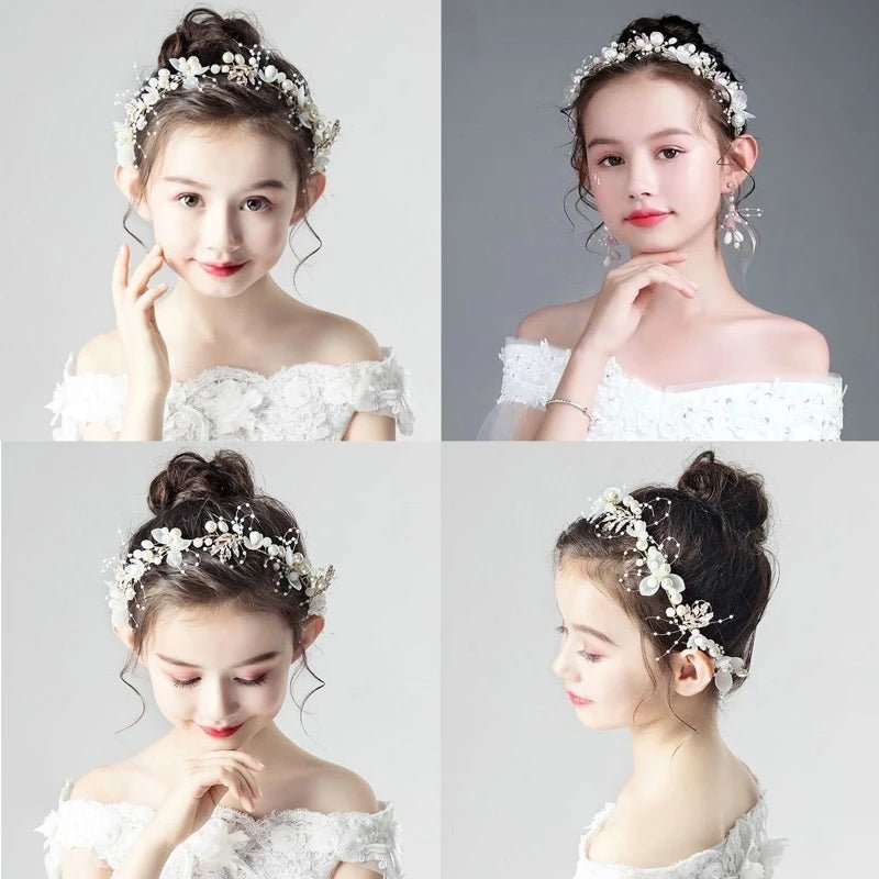 Elegant Pearl Headbands for Girls - The Little Big Store