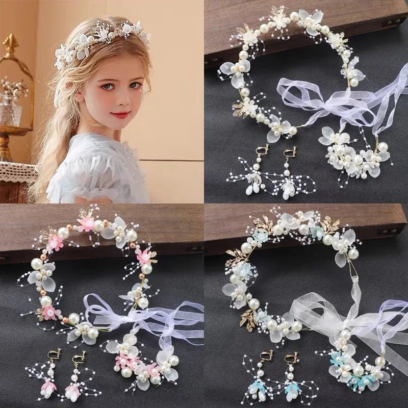 Elegant Pearl Headbands for Girls - The Little Big Store