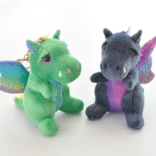 Enchanting 12cm Merlin the Dragon Plush: Your Magical Keychain Companion! - The Little Big Store