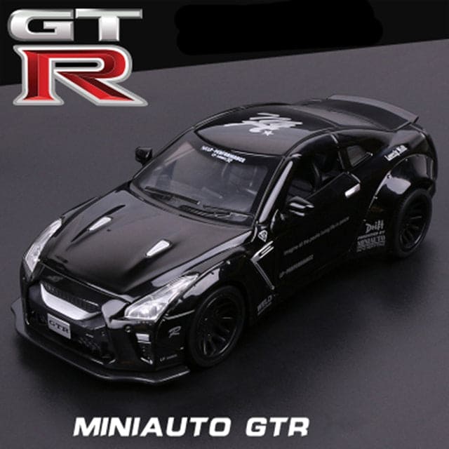 Experience Precision Performance: NISSAN GTR Car Metal Toy - The Little Big Store