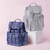 Fashion Tweed Baby Diaper Bag Backpack - The Little Big Store