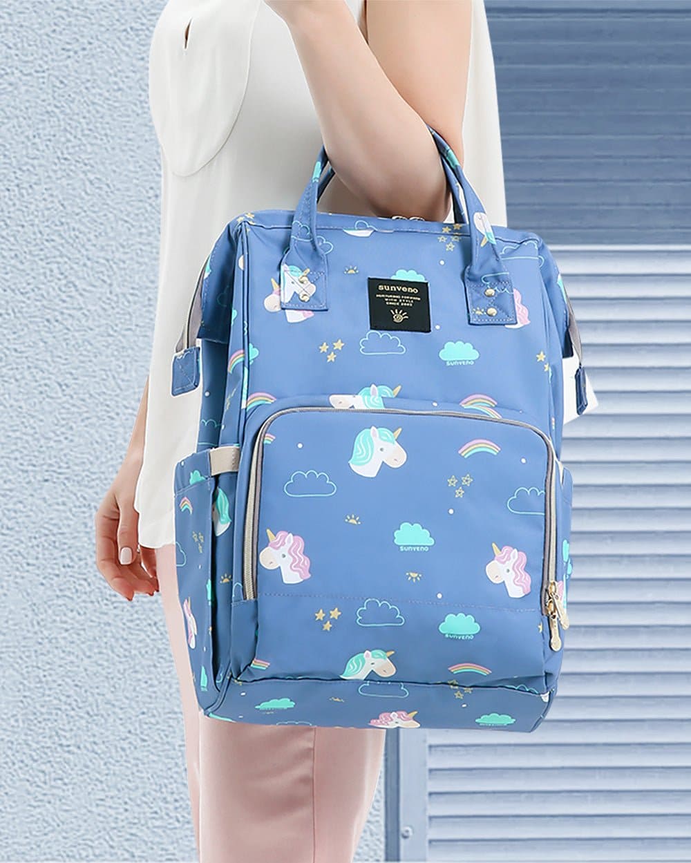 Fish-Opening Diaper Bag Unicorn Backpack - The Little Big Store
