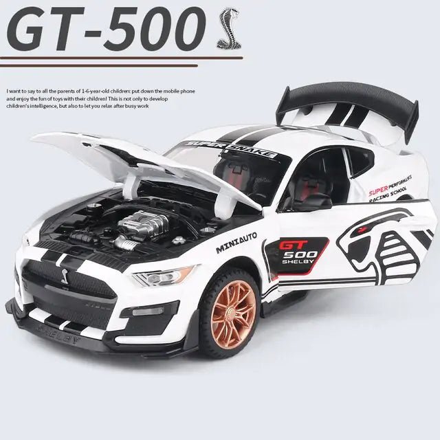 Ford Mustang Shelby GT500 Alloy Car Model - The Little Big Store