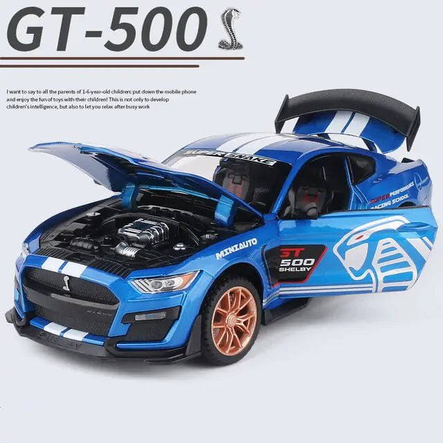 Ford Mustang Shelby GT500 Alloy Car Model - The Little Big Store