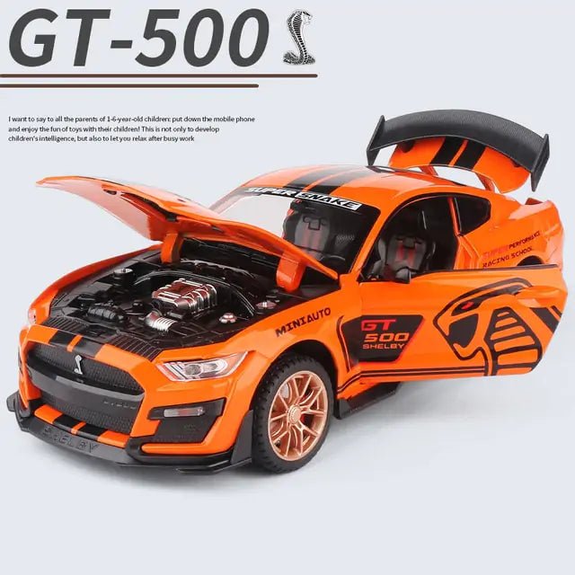 Ford Mustang Shelby GT500 Alloy Car Model - The Little Big Store