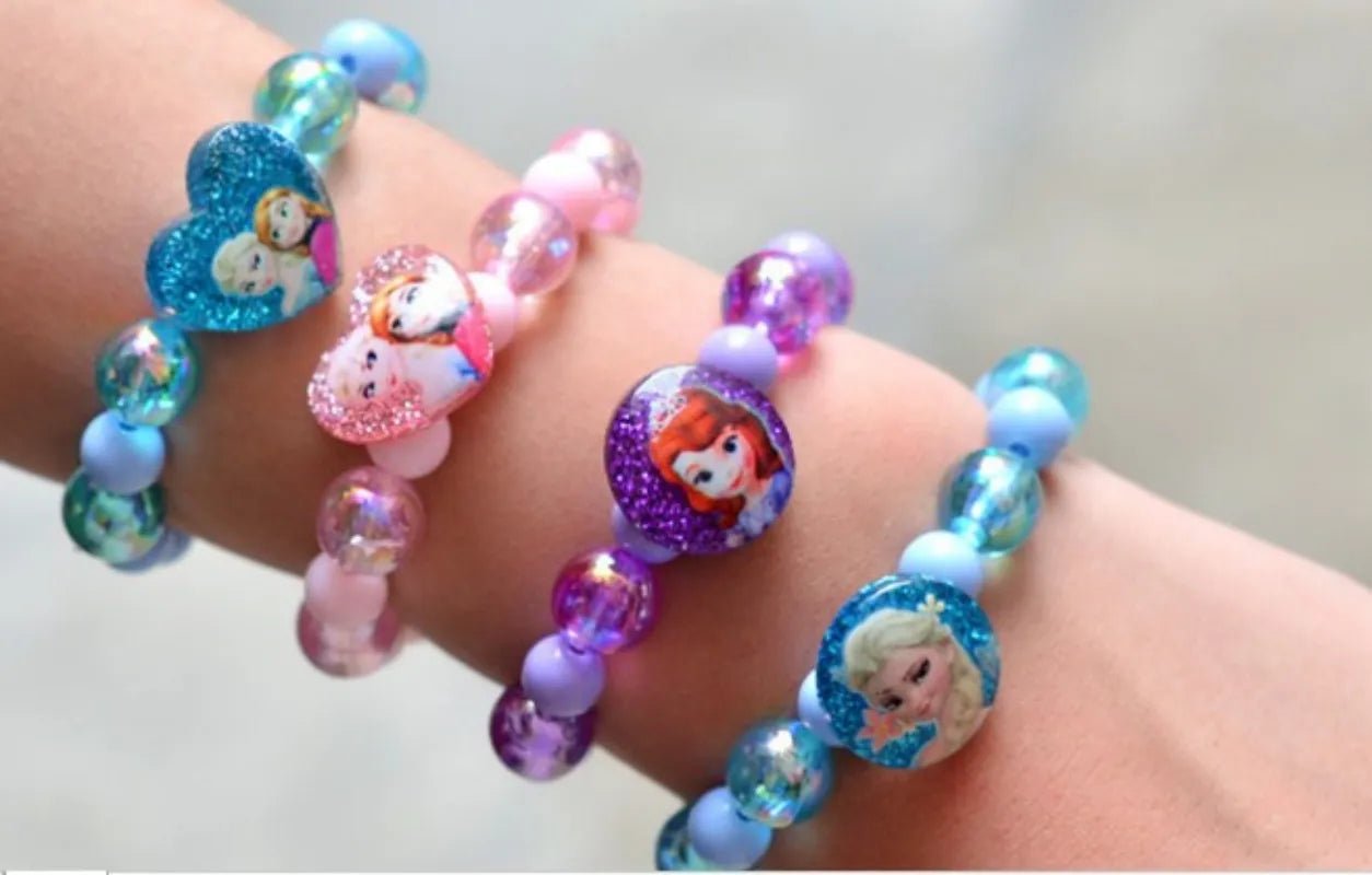 Frozen 2 Elsa Anna Princess Bracelets: Magical Fashion Jewelry for Your Little Princess! ❄️👑✨ - The Little Big Store