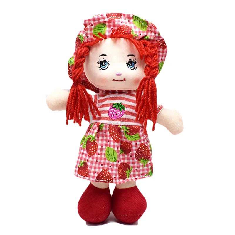 Fruitful Fantasia: Trending Kawaii Rag Dolls for Whimsical Pretend Play and Precious Gifts! 🍉🍓🎁 - The Little Big Store