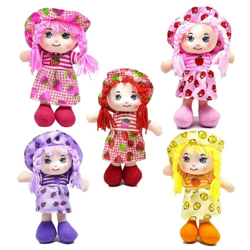 Fruitful Fantasia: Trending Kawaii Rag Dolls for Whimsical Pretend Play and Precious Gifts! 🍉🍓🎁 - The Little Big Store