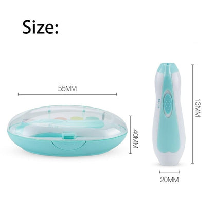 GentleTouch Electric Baby Nail Trimmer: Safe and Stress-Free Baby Manicures - The Little Big Store