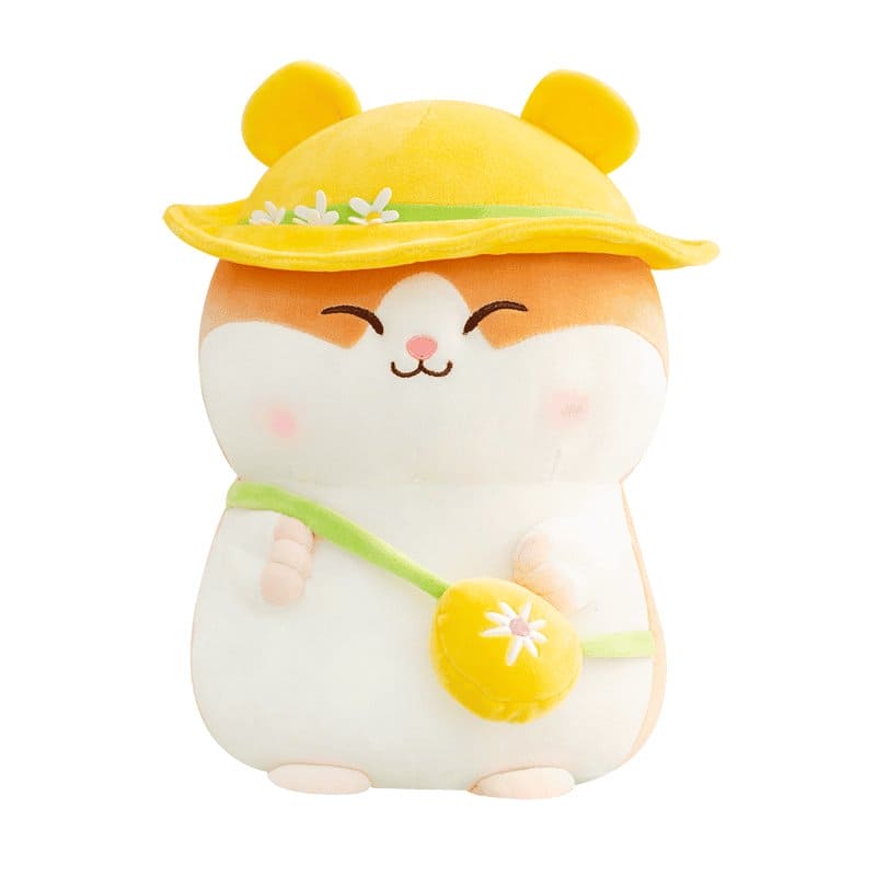 Giant Kawaii Hamster Plush Toy: Your Cuddly Companion for Endless Hugs! - The Little Big Store