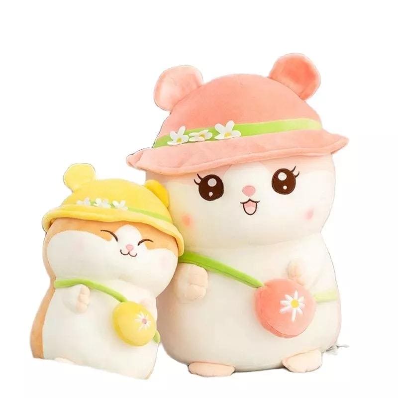 Giant Kawaii Hamster Plush Toy: Your Cuddly Companion for Endless Hugs! - The Little Big Store