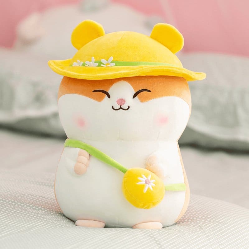 Giant Kawaii Hamster Plush Toy: Your Cuddly Companion for Endless Hugs! - The Little Big Store