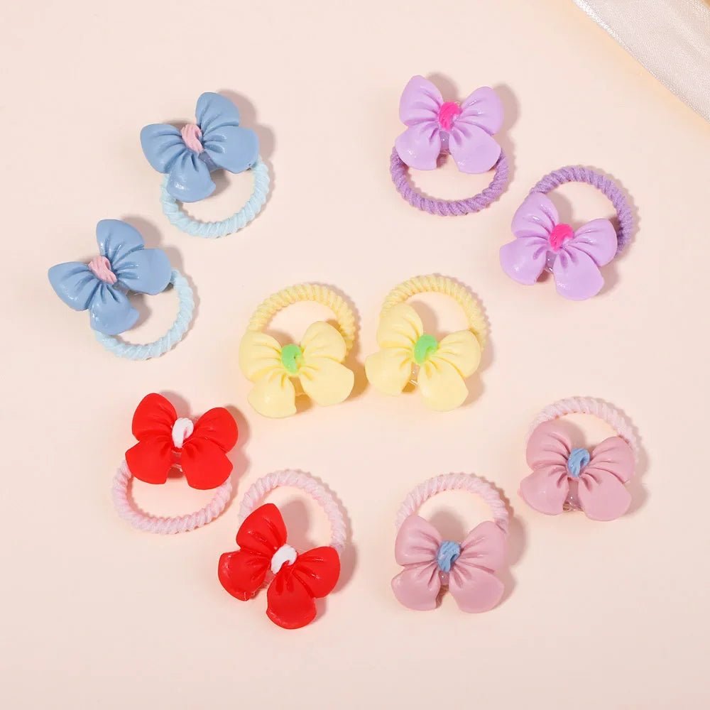 Girls Rainbow Hair Bands Set - The Little Big Store