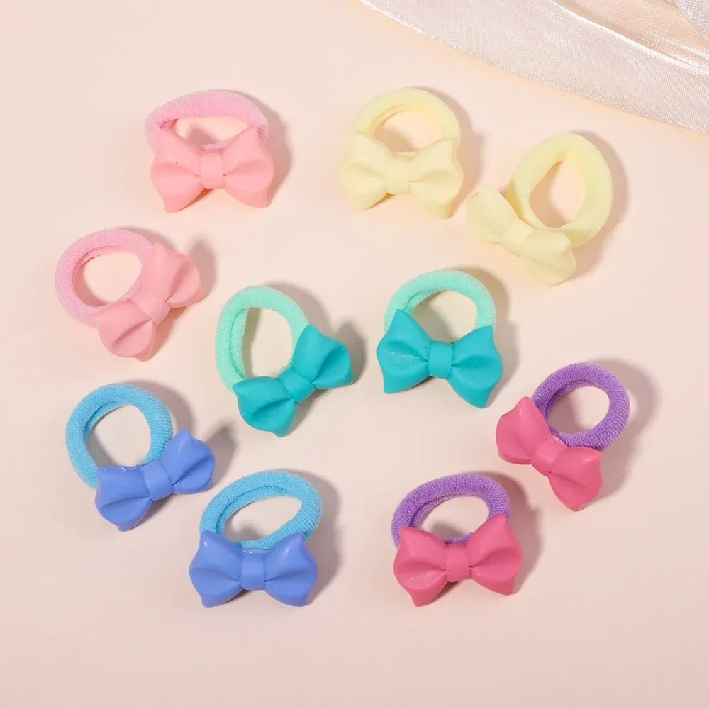 Girls Rainbow Hair Bands Set - The Little Big Store