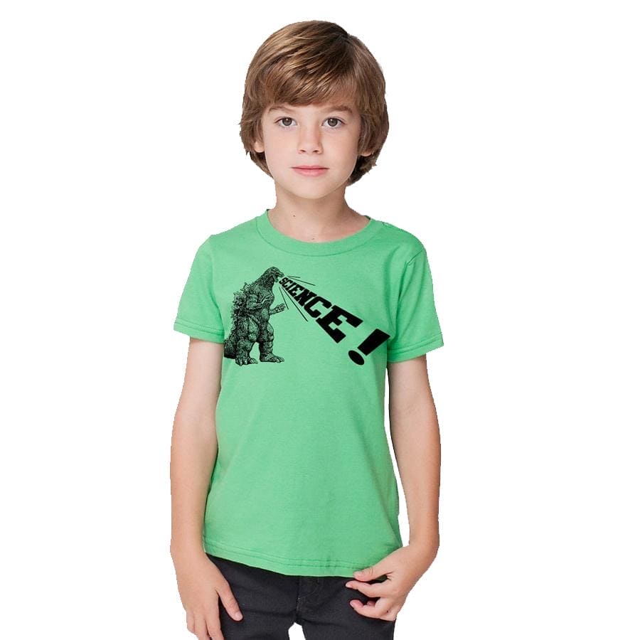 Godzilla's Scientific Roar: Kids' T-Shirt for Young Explorers - The Little Big Store