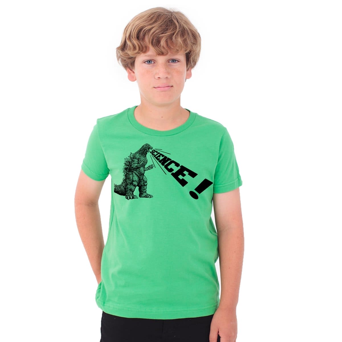 Godzilla's Scientific Roar: Kids' T-Shirt for Young Explorers - The Little Big Store